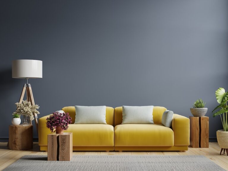 Specielle puder designet til dristig sofa